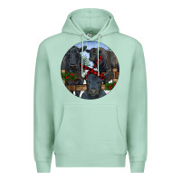 Seafoam Black Angus Family Premium Hoodie - RanaPortraitStore