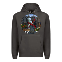 Smoke Black Angus Family Premium Hoodie - RanaPortraitStore