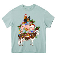 Arona stacked christmas farm animals Heavy Core Tee - Artiststas
