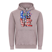 Vintage Zinc Love 4th of July with gnomes 4th of july Vintage Hoodie - CowGirlArtShop