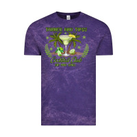 Cloud Purple tanned and tipsy cocktail club sip and chill Vintage Tee - JahusDesignShop