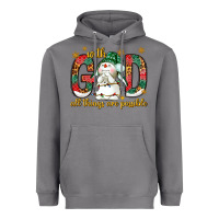 Storm With God all things are possible with snowman Heavyweight Hoodie - NancyCooperArtShop