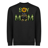 Black boy mom Heavyweight Sweatshirt - CowhideDigitalArt