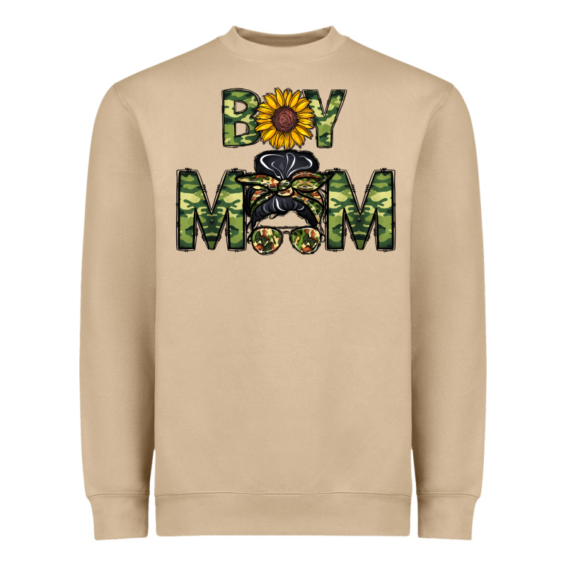 Boy Mom Heavyweight Sweatshirt by CowhideDigitalArt | Teevron