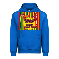 Cobalt juneteenth breaking every chain since 1865 Urban Hoodie - TumblerDesignByShophia