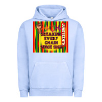 Pigment Grape Ice juneteenth breaking every chain since 1865 Urban Hoodie - TumblerDesignByShophia