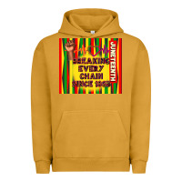 Pigment Peanut Butter juneteenth breaking every chain since 1865 Urban Hoodie - TumblerDesignByShophia