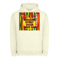 Pigment Pistachio juneteenth breaking every chain since 1865 Urban Hoodie - TumblerDesignByShophia