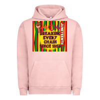 Pigment Salmon juneteenth breaking every chain since 1865 Urban Hoodie - TumblerDesignByShophia