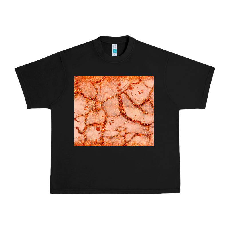 Orange Glitter Urban Heavy Tee by JahusDesignShop | Teevron