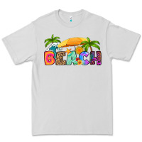 Dove Grey beach Premium Tee - RanaPortraitStore