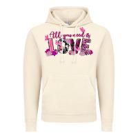 Vintage Artic all you need is love valentine's day Vintage Hoodie - FaDigitalArtStudio