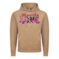 Vintage Coffee all you need is love valentine's day Vintage Hoodie - FaDigitalArtStudio