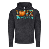 Vintage Black love thanksgiving pumpkin Vintage Hoodie - JahusDesignShop