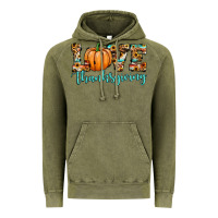 Vintage Olive love thanksgiving pumpkin Vintage Hoodie - JahusDesignShop