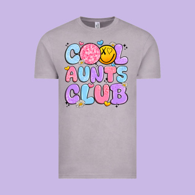 Cool Aunts Club Vintage Tee Designed By Jahusdesignshop
