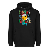 Black santas favorite boy Heavyweight Hoodie - MaliasSmallBusiness