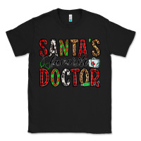 Black santa's favorite doctor Classic Tee - Jasminsmagicworld