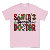 Bubblegum Pink santa's favorite doctor Classic Tee - Jasminsmagicworld