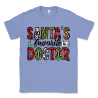Colony Blue santa's favorite doctor Classic Tee - Jasminsmagicworld