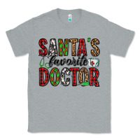 Heather Grey santa's favorite doctor Classic Tee - Jasminsmagicworld
