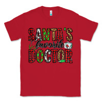 Red santa's favorite doctor Classic Tee - Jasminsmagicworld