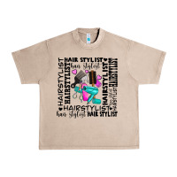 French Oak hair stylist elementary Urban Heavy Tee - AdoDesignShop