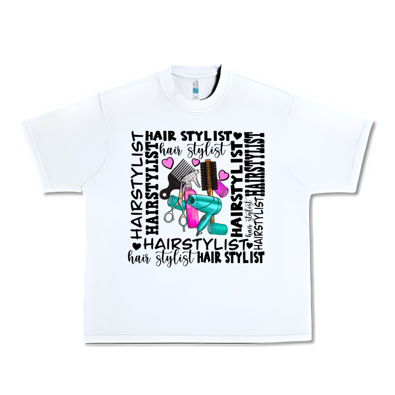Hair Stylist Elementary Urban Heavy Tee by AdoDesignShop | Teevron