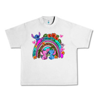 Lunar Rock stitch and lilo rainbow Urban Heavy Tee - AdoDesignShop