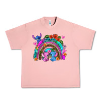 Salmon stitch and lilo rainbow Urban Heavy Tee - AdoDesignShop