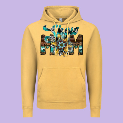 Show Mom Vintage Hoodie Designed By Sublimationcraftshop