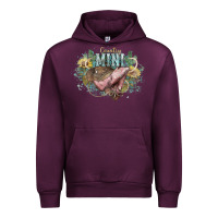 Mauve Wine Country mini Urban Hoodie - HowdyJamesFarm