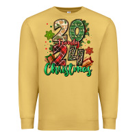 Antique Gold 2024 family christmas Premium Sweatshirt - MaliasSmallBusiness