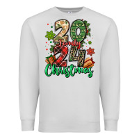 Dove Grey 2024 family christmas Premium Sweatshirt - MaliasSmallBusiness
