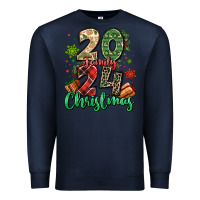 Navy 2024 family christmas Premium Sweatshirt - MaliasSmallBusiness