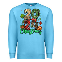 Ocean Blue 2024 family christmas Premium Sweatshirt - MaliasSmallBusiness