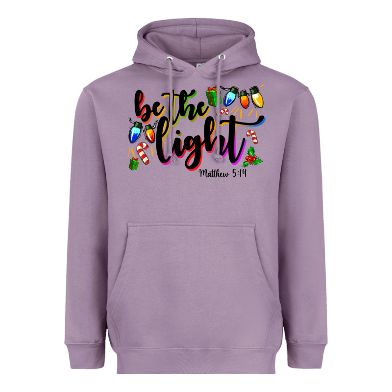 Be The Light Matthew 5 14 Heavyweight Hoodie by MaliasSmallBusiness | Teevron