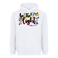 White be the light matthew 5 14 Heavyweight Hoodie - MaliasSmallBusiness