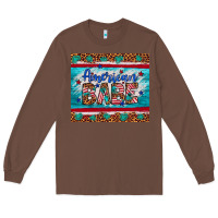 Chestnut American babe leopard gemstone Long Sleeve Tee - Artiststas