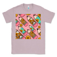 Lilac western pencil seamless pattern Classic Tee - BundleAndBundleShop