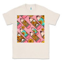 Natural western pencil seamless pattern Classic Tee - BundleAndBundleShop