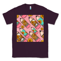 Plum western pencil seamless pattern Classic Tee - BundleAndBundleShop
