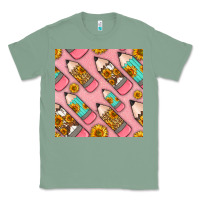 Sage western pencil seamless pattern Classic Tee - BundleAndBundleShop
