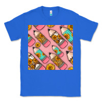 True Royal western pencil seamless pattern Classic Tee - BundleAndBundleShop