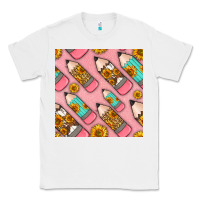 White western pencil seamless pattern Classic Tee - BundleAndBundleShop