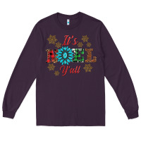 Plum it's noel y'all Long Sleeve Tee - AdoDesignShop