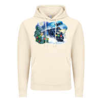 Vintage Artic polar express winter Vintage Hoodie - FaDigitalArtStudio