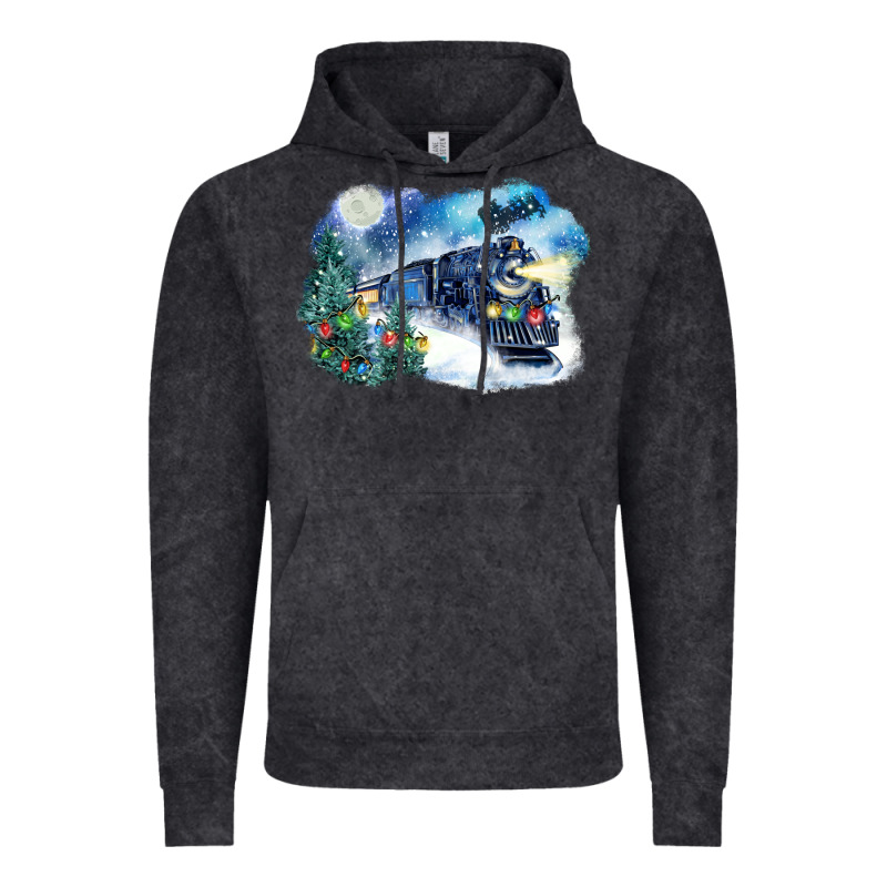 Polar Express Winter Vintage Hoodie by FaDigitalArtStudio | Teevron