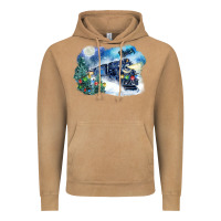 Vintage Camel polar express winter Vintage Hoodie - FaDigitalArtStudio
