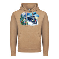Vintage Coffee polar express winter Vintage Hoodie - FaDigitalArtStudio
